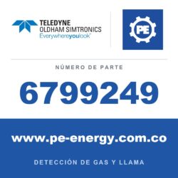 Oldham Simtronics 6799249 Sirena de alarma combinada TL 100, XENON ROJO, 24Vdc, 100 dB(A)max @1m, 5 joules, 274mA