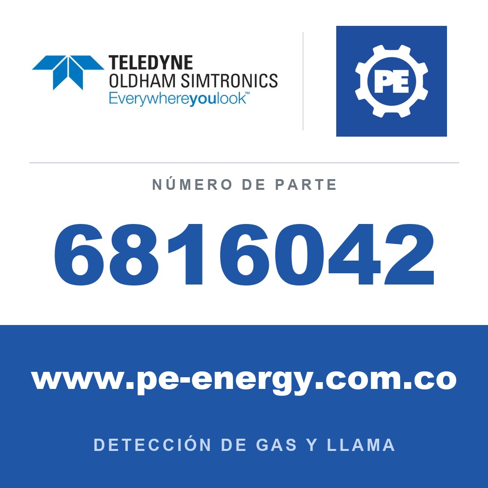 Oldham Simtronics 6816042 Placa firme BM25 (placa trasera)