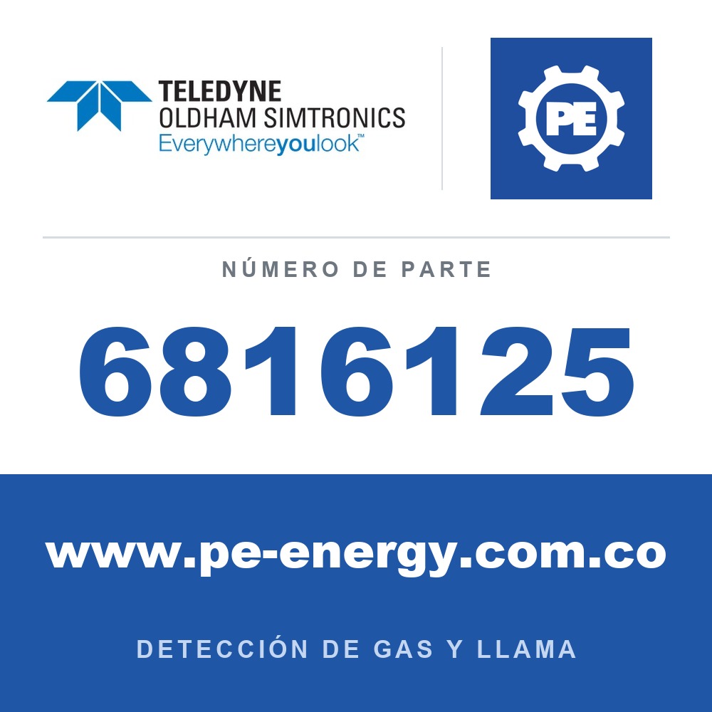 Oldham Simtronics 6816125 Placa firme BM25AW (placa trasera)