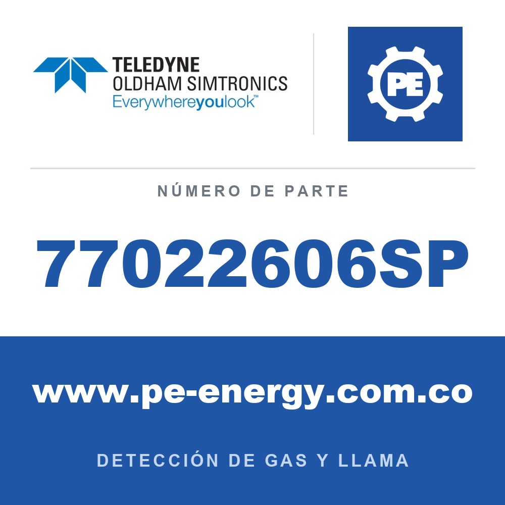 Oldham Simtronics 77022606SP Sensor inteligente LEL para iTrans e iTrans 2