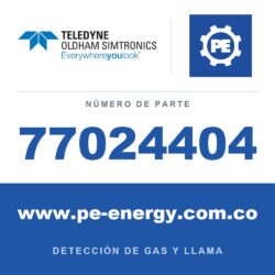 Oldham Simtronics 77024404 Gas combustible, 0-100% LEL para iTrans e iTrans 2