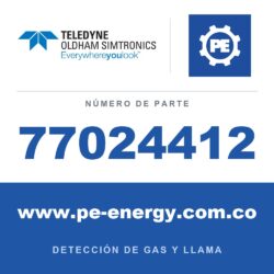 Oldham Simtronics 77024412 O2, oxígeno para iTrans e iTrans 2