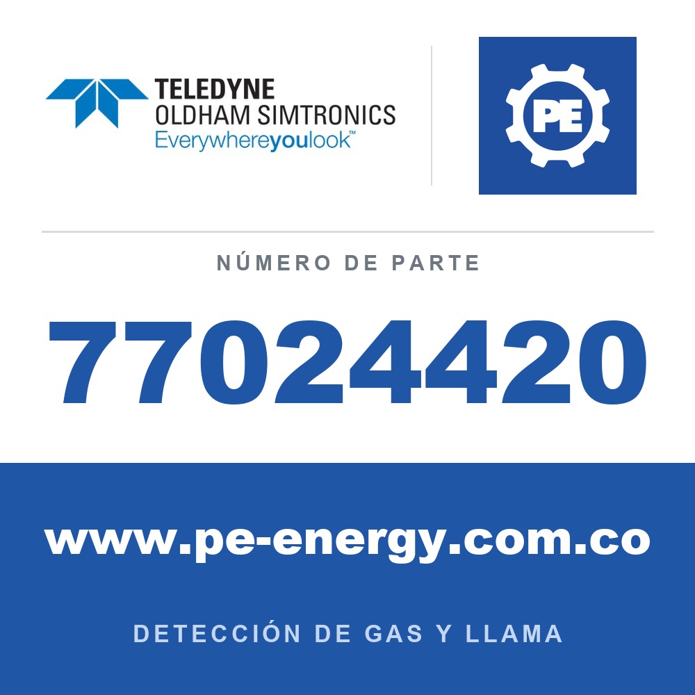 Oldham Simtronics 77024420 H2S, sulfuro de hidrógeno para iTrans e iTrans 2