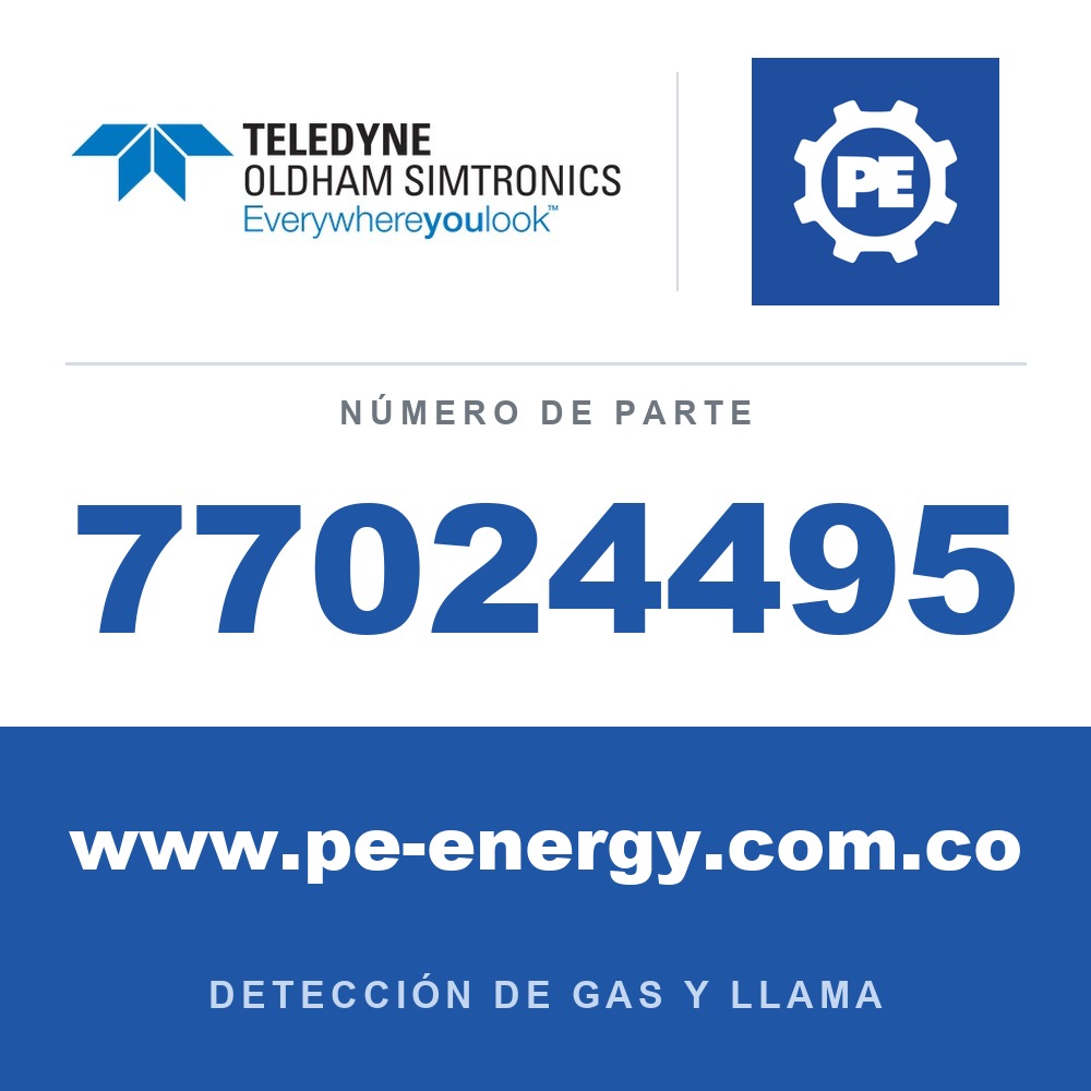 Oldham Simtronics 77024495 NO2, dióxido de nitrógeno para iTrans y iTrans 2