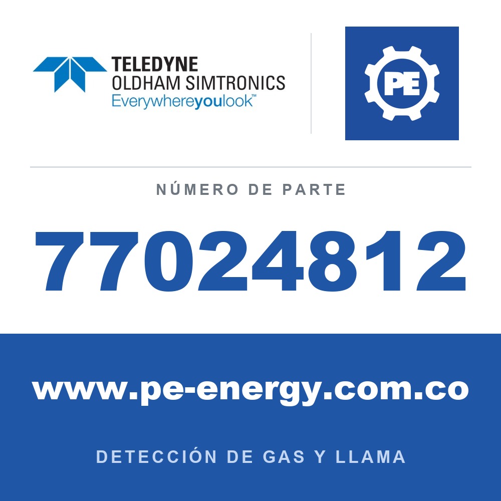 Oldham Simtronics 77024812 Pila de placa de sensor de iTrans (iTrans rev.8 o inferior)