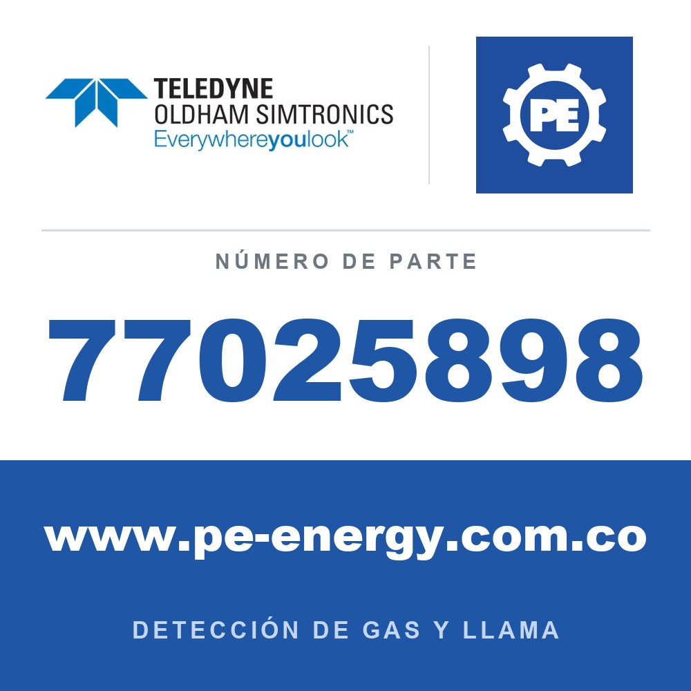 Oldham Simtronics 77025898 HCN, Cianuro de hidrógeno para iTrans e iTrans 2