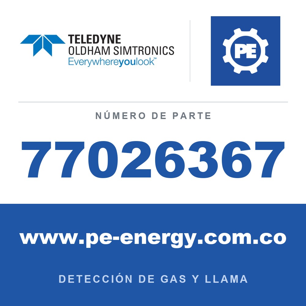 Oldham Simtronics 77026367 Carcasa de sensor remoto de iTrans con placa de terminales (itrans rev.8 o inferior)