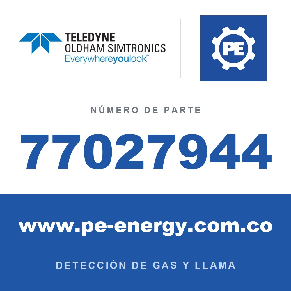 Oldham Simtronics 77027944 CO/H2nul, Monóxido de carbono - Hidrógeno nulo para iTrans e iTrans 2
