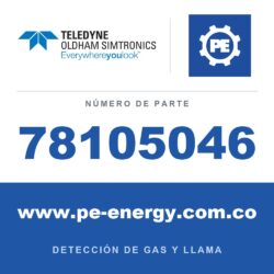 Oldham Simtronics 78105046 CO2, dióxido de carbono 0-0.5% Vol. para iTrans 2