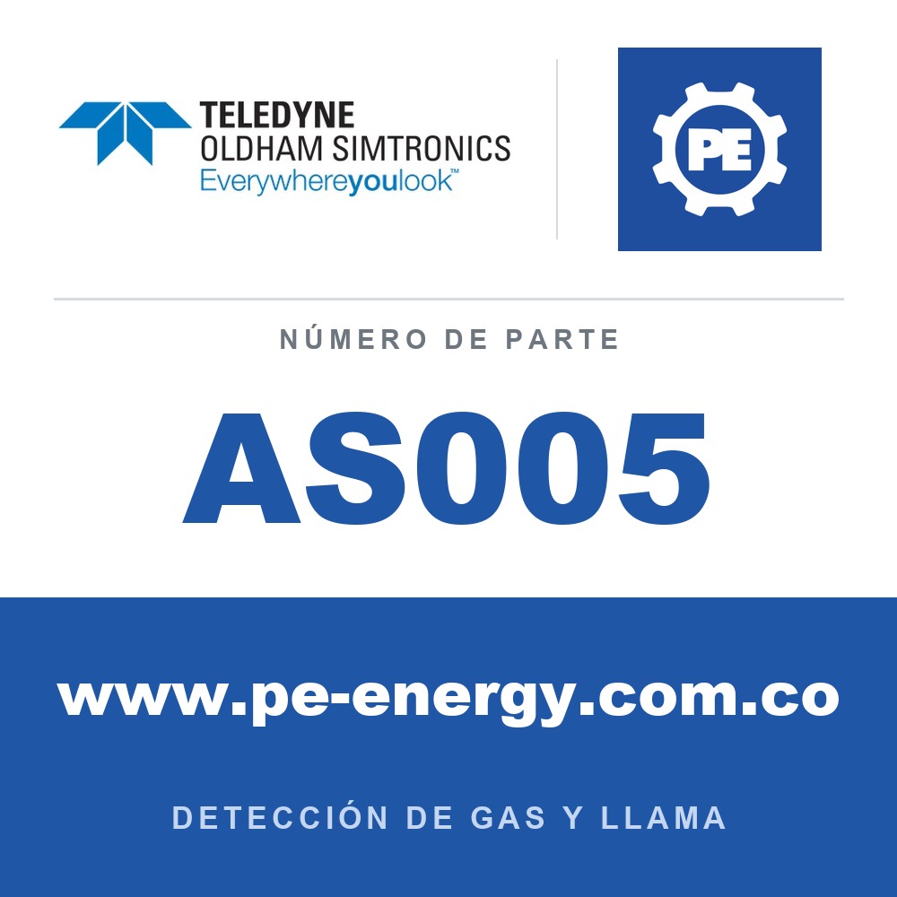 Oldham Simtronics AS005 Copa de calibración para MultiTox y MultiXplo