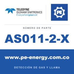 Oldham Simtronics AS011-2-X Conjunto de flujo de muestra de 2 vías para MultiTox y MultiXplo (con accesorio de anillo de sellado)