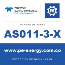 Oldham Simtronics AS011-3-X Conjunto de flujo de muestra de 3 vías para MultiTox y MultiXplo (con accesorio de anillo de sellado)