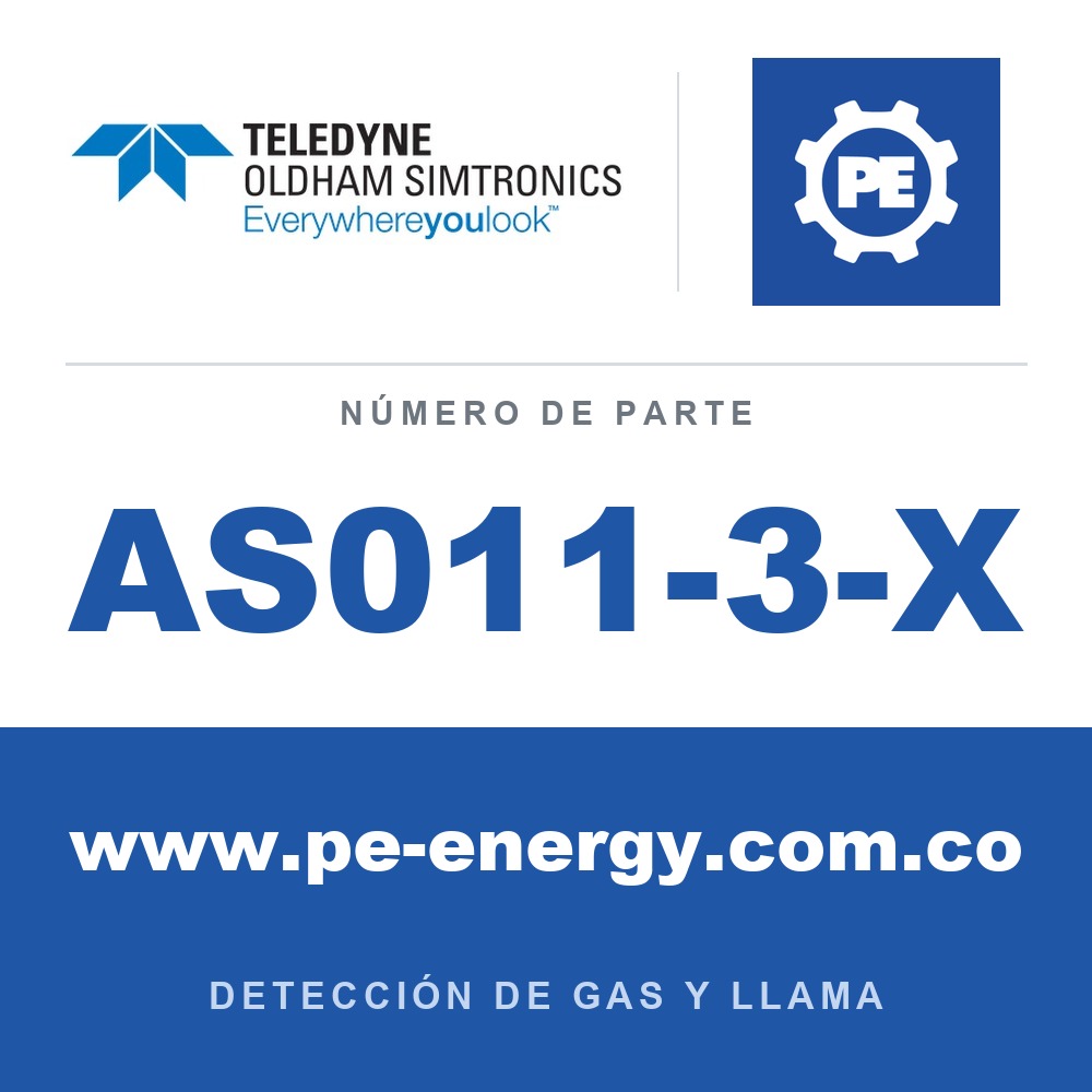 Oldham Simtronics AS011-3-X Conjunto de flujo de muestra de 3 vías para MultiTox y MultiXplo (con accesorio de anillo de sellado)