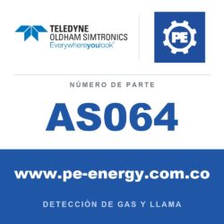 Oldham Simtronics AS064 Tapón de cierre Ex ATEX/IECEX de latón niquelado 3/4'' NPT para BT05