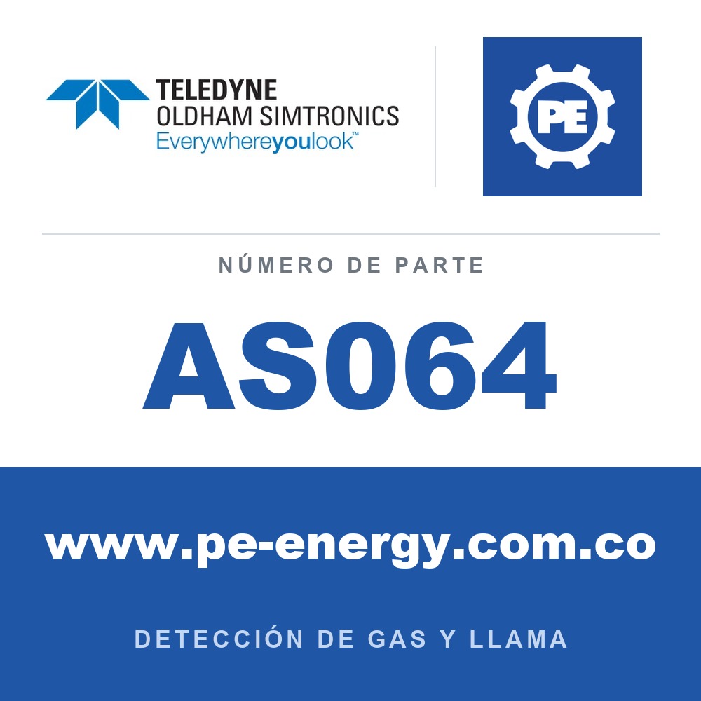 Oldham Simtronics AS064 Tapón de cierre Ex ATEX/IECEX de latón niquelado 3/4'' NPT para BT05