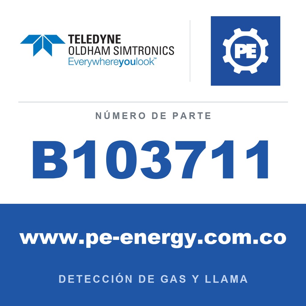 Oldham Simtronics B103711 Sirena electrónica NEXUS 105, 110-230Vac, 105 dB(A)max @1m, 40mA, 64 tonos - Cumplimiento EN54- 3 tipo B