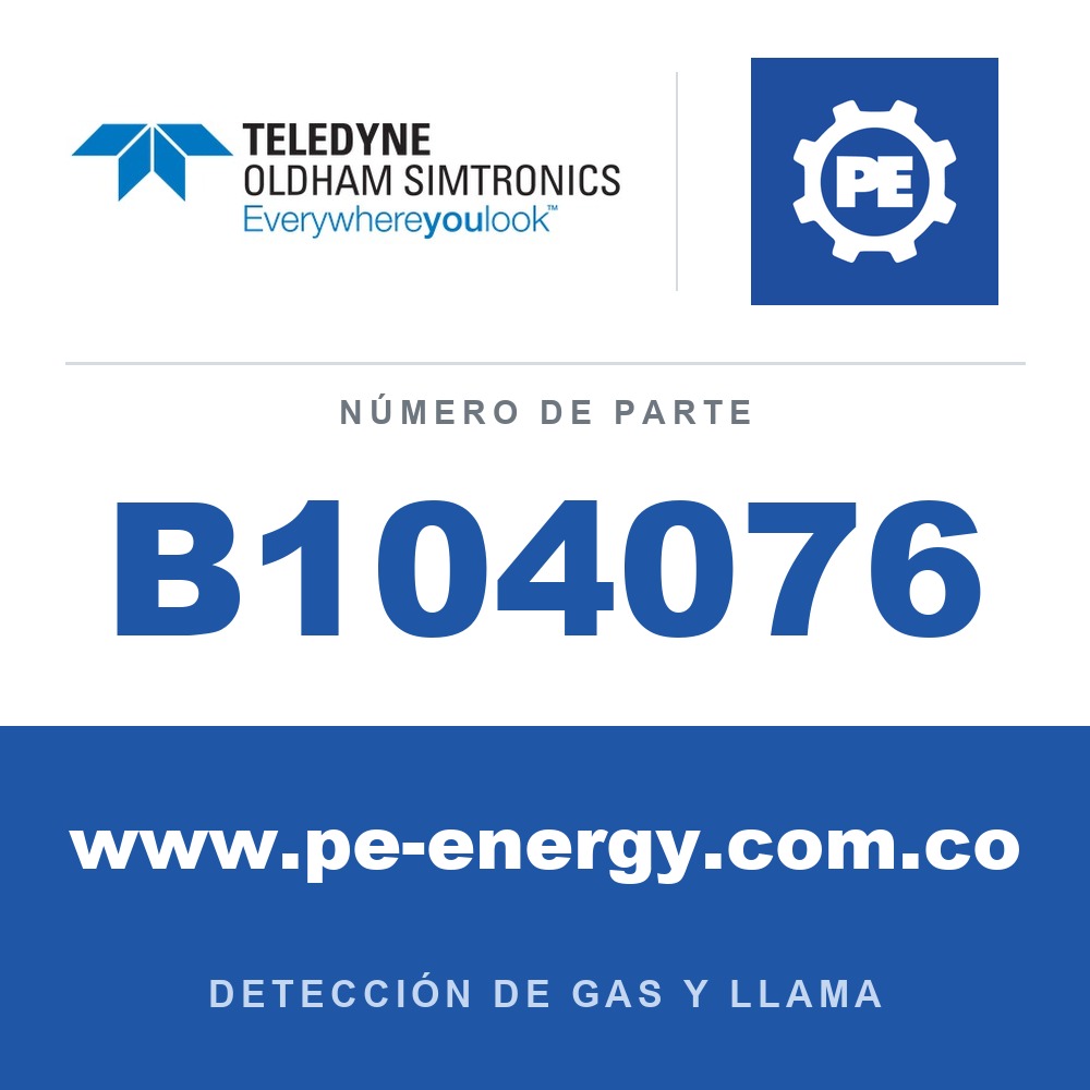 Oldham Simtronics B104076 EVRM NA 93 - 5" - DN125 (ELK20026), 600mbar, 230Vac, 19W