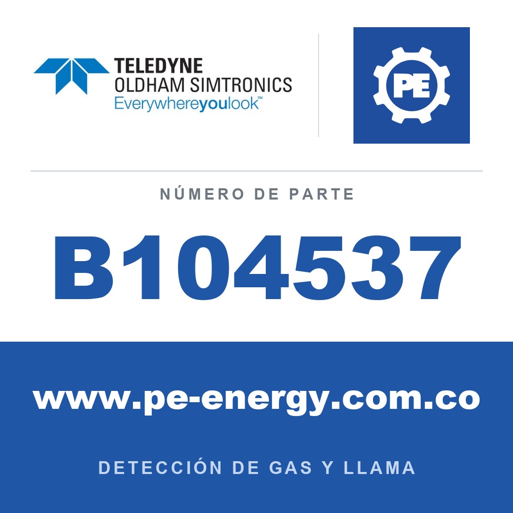 Oldham Simtronics B104537 Sirena/baliza combinada CU1S, roja, 24Vdc, 116dB, 10Joules, 1,4 A