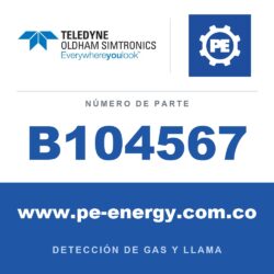 Oldham Simtronics B104567 Juego de cristales para BG2/BG3 (1x unidad), cristal con etiqueta de "punto y flechas" =>0<=