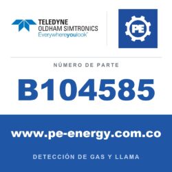 Oldham Simtronics B104585 C3H8, Propano 0,4% Vol. AIRE 112L (112DA)