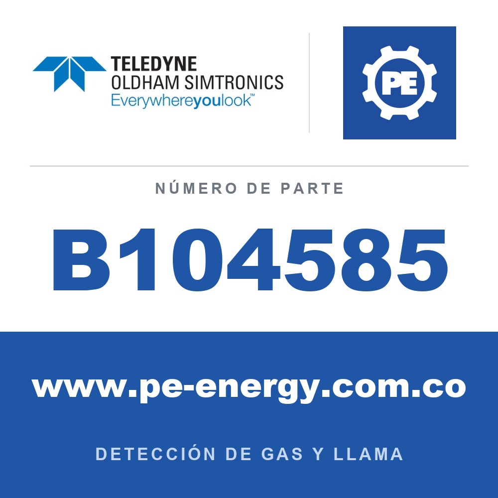 Oldham Simtronics B104585 C3H8, Propano 0,4% Vol. AIRE 112L (112DA)