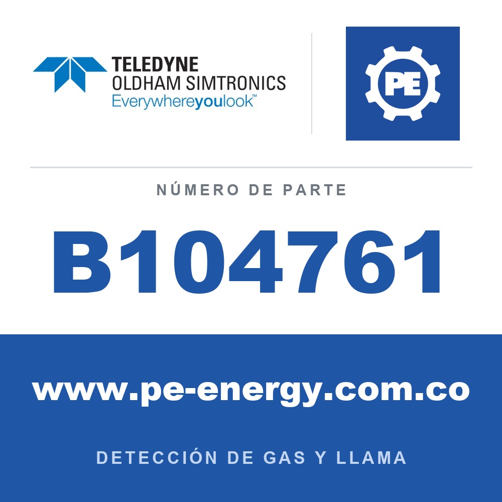 Oldham Simtronics B104761 Elemento de luz parpadeante LED, AZUL, 230Vac, 25mA, el uso de LEDs permite una duración de vida de hasta 100,000 horas