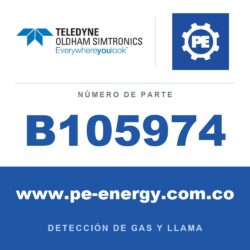 Oldham Simtronics B105974 Sirena/baliza combinada YL60-3, Rojo, 24Vdc, 110dB, 5Joules, 1350mA