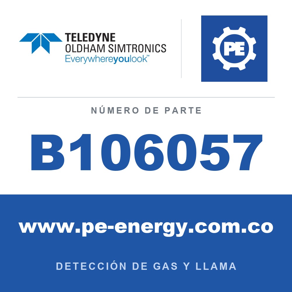 Oldham Simtronics B106057 Módulo de comunicación TCP/IP sobre Modbus, 24VDC