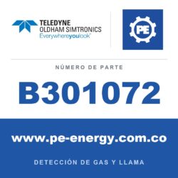 Oldham Simtronics B301072 CTX 300 con pantalla O2 Oxígeno 0-30 % Vol. Especial para enriquecimiento con helio