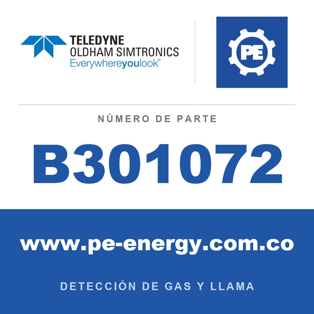 Oldham Simtronics B301072 CTX 300 con pantalla O2 Oxígeno 0-30 % Vol. Especial para enriquecimiento con helio