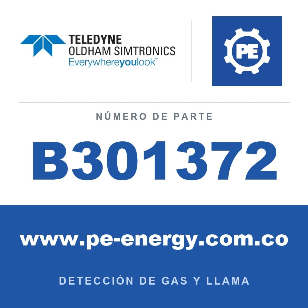 Oldham Simtronics B301372 Kit de montaje en conducto para OLCT 100