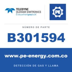 Oldham Simtronics B301594 Cabezal remoto para OLCT 60D id (longitud de cable: 15meters) - para sensor IS