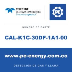 Oldham Simtronics CAL-K1C-30DF-1A1-00 Kit de calibración H2 2% Vol. / QS Air