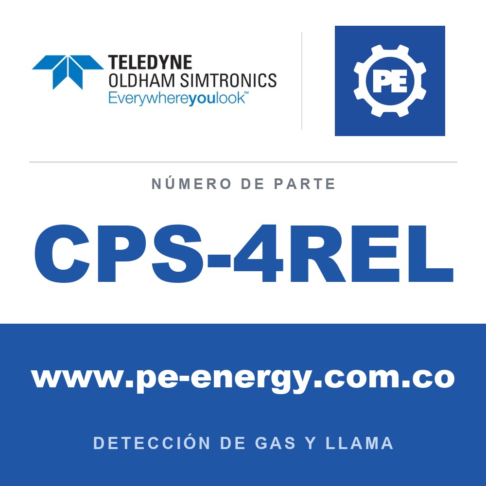 Oldham Simtronics CPS-4REL Módulo de 4 relés CPS