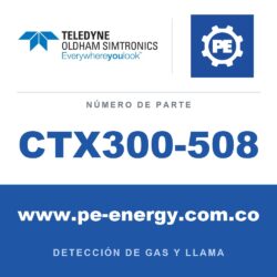 Oldham Simtronics CTX300-508 CTX 300 sin pantalla cloruro de metilo 0-500 ppm