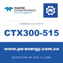 Oldham Simtronics CTX300-515 CTX 300 sin pantalla R32 0-1000 ppm