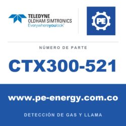 Oldham Simtronics CTX300-521 CTX 300 sin pantalla R245FA 0-1000 ppm