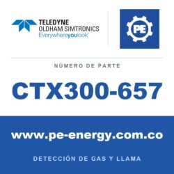 Oldham Simtronics CTX300-657 CTX 300 sin pantalla Tolueno 0-500 ppm