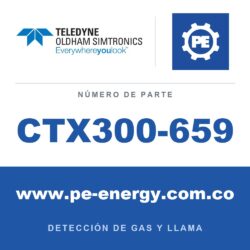 Oldham Simtronics CTX300-659 CTX 300 sin pantalla 2-Butanona 0-500 ppm