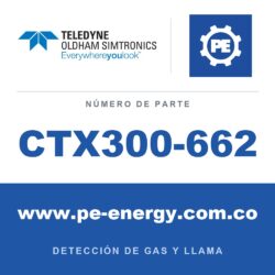Oldham Simtronics CTX300-662 CTX 300 sin pantalla HFO-1234yf 0-1,000 ppm