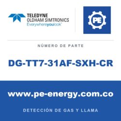Oldham Simtronics DG-TT7-31AF-SXH-CR DG-TT7 H2S, Sulfuro de hidrógeno 0-50ppm H2S, Relé