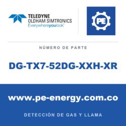 Oldham Simtronics DG-TX7-52DG-XXH-XR DG-TX7 Super 95 0-100% LEL, Relé