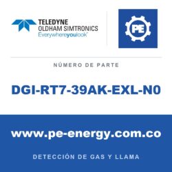 Oldham Simtronics DGI-RT7-39AK-EXL-N0 DGi-RT7 NH3, Amoníaco 0-1,000 ppm, protocolo LON