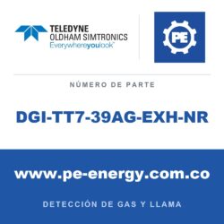 Oldham Simtronics DGI-TT7-39AG-EXH-NR DGi-TT7 NH3, Amoníaco 0-100 ppm, Relé