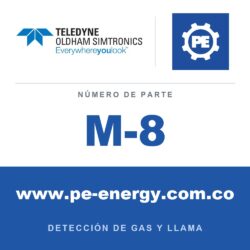 Oldham Simtronics M-8 Versión de montaje en pared MX 43, 8 líneas