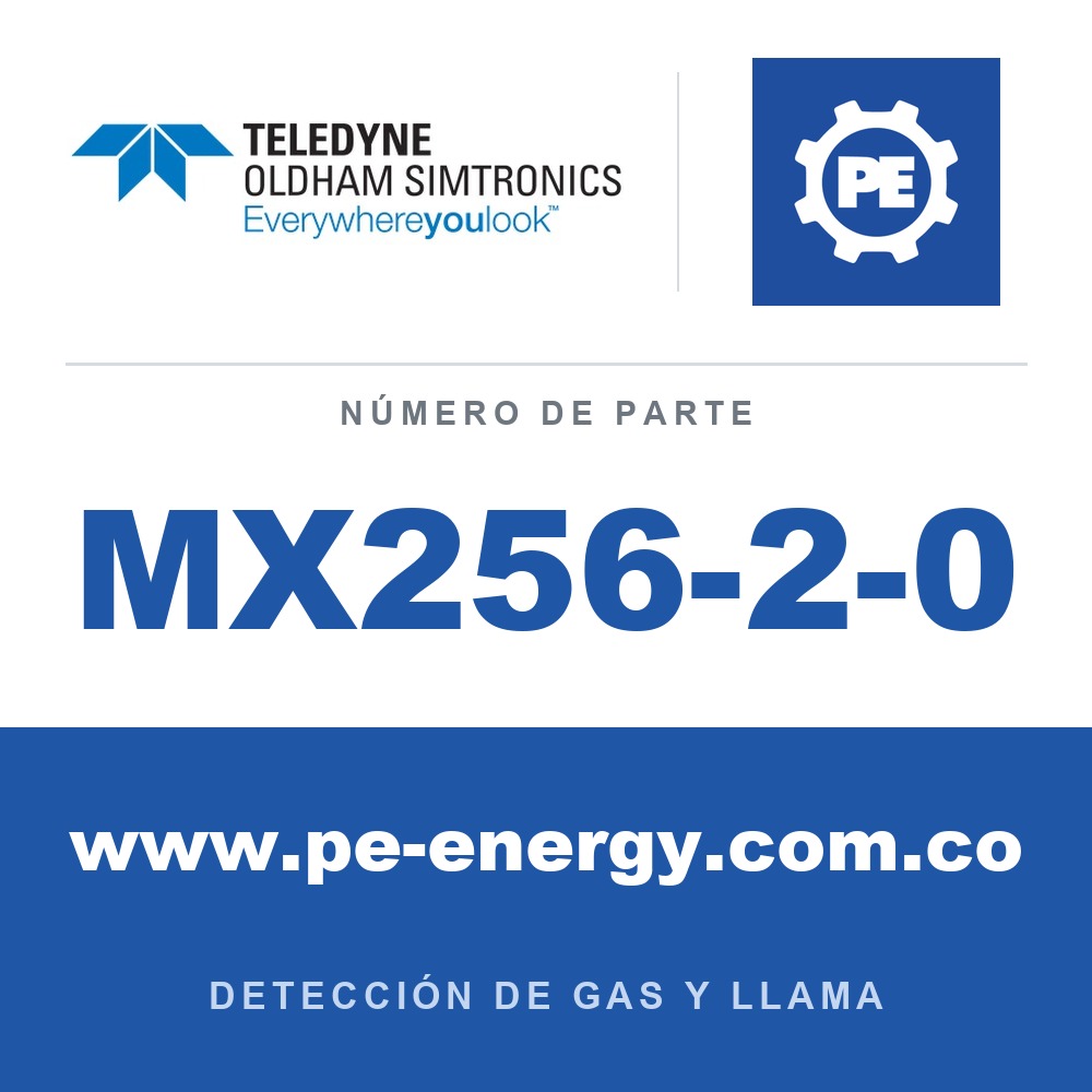 Oldham Simtronics MX256-2-0 Controlador digital MX256, con manual de usuario en inglés