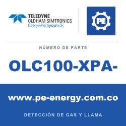 Oldham Simtronics OLC100-XPA- Detector a prueba de llamas - con sensor catalítico XP integrado resistente a venenos