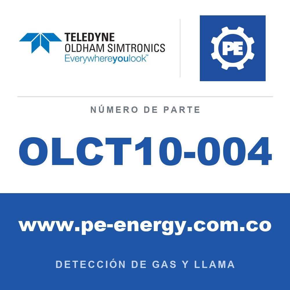 Oldham Simtronics OLCT10-004 OLCT 10 C4H10, Butano 0-100% LEL