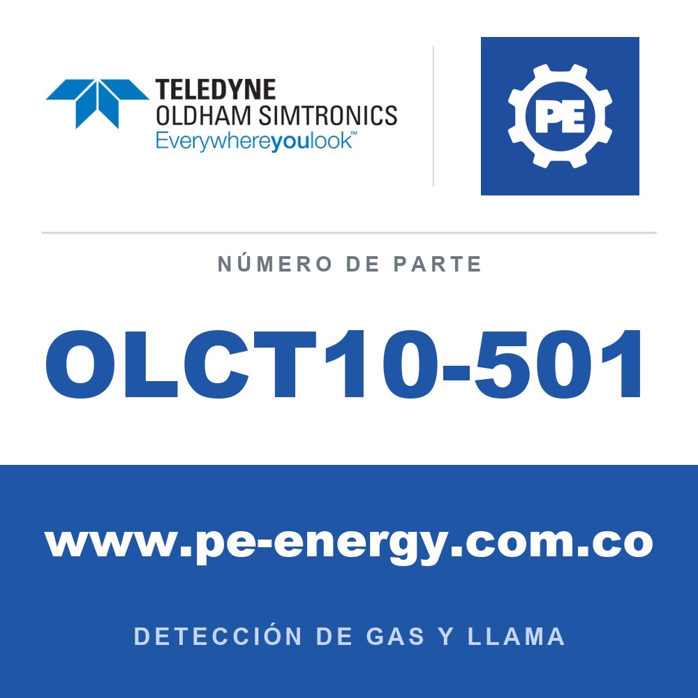 Oldham Simtronics OLCT10-501 OLCT 10 R22, 0-2000 ppm