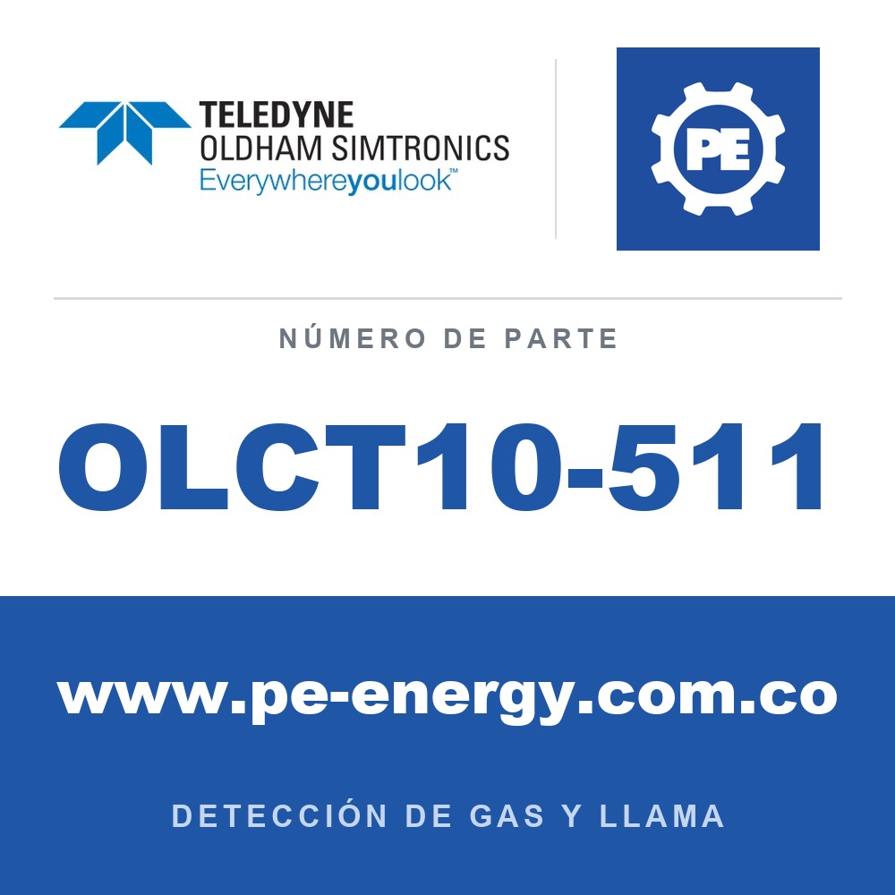 Oldham Simtronics OLCT10-511 OLCT 10 R143A, 0-2000 ppm
